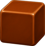 Cube chocolate